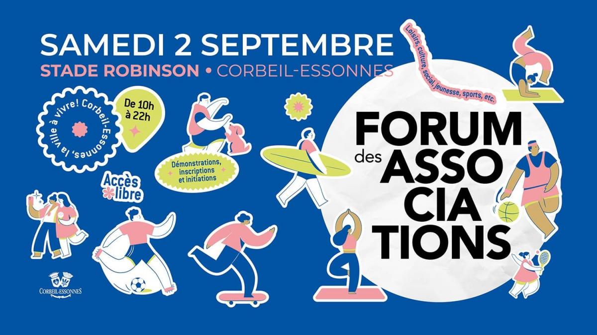 Forum des associations à Corbeil-Essonnes 2023 - KBCI